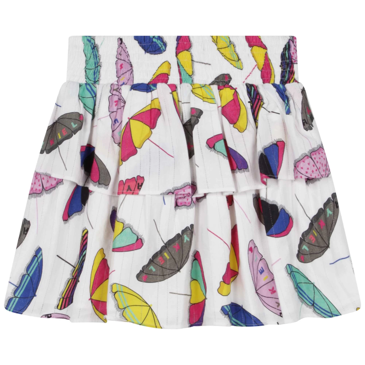 SONIA RYKIEL Jupe à Volants En Popeline 1 SONIA RYKIEL Jupe à Volants En Popeline