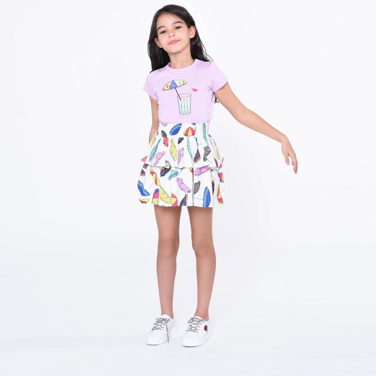 SONIA RYKIEL Jupe à Volants En Popeline 3 SONIA RYKIEL Jupe à Volants En Popeline – Image 3