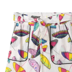 SONIA RYKIEL Pantalon En Popeline De Coton -Petit Monde Soldes A14002 117 003