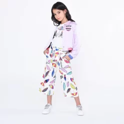 SONIA RYKIEL Pantalon En Popeline De Coton -Petit Monde Soldes A14002 117 102