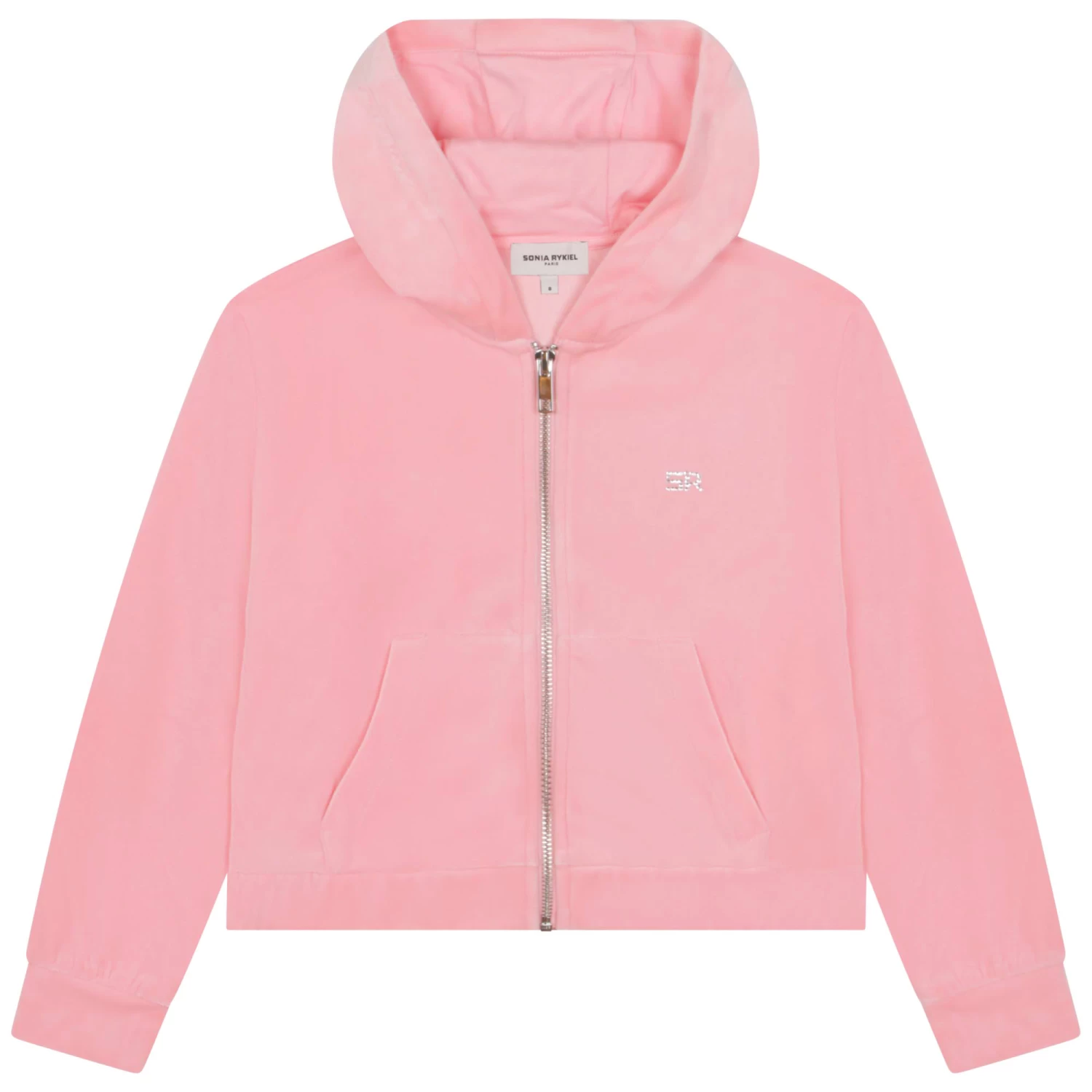 SONIA RYKIEL Cardigan à Capuche En Velours 1 SONIA RYKIEL Cardigan à Capuche En Velours