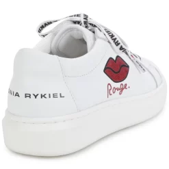 SONIA RYKIEL Baskets à Lacets En Cuir -Petit Monde Soldes A19001 10P 003