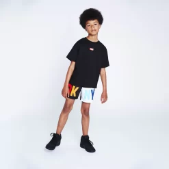 DKNY Short De Bain 7 DKNY Short De Bain -Petit Monde Soldes D24779 09B 101