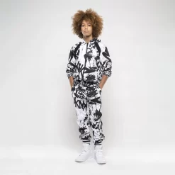 DKNY Pantalon De Jogging Imprimé -Petit Monde Soldes D24799 10P 101