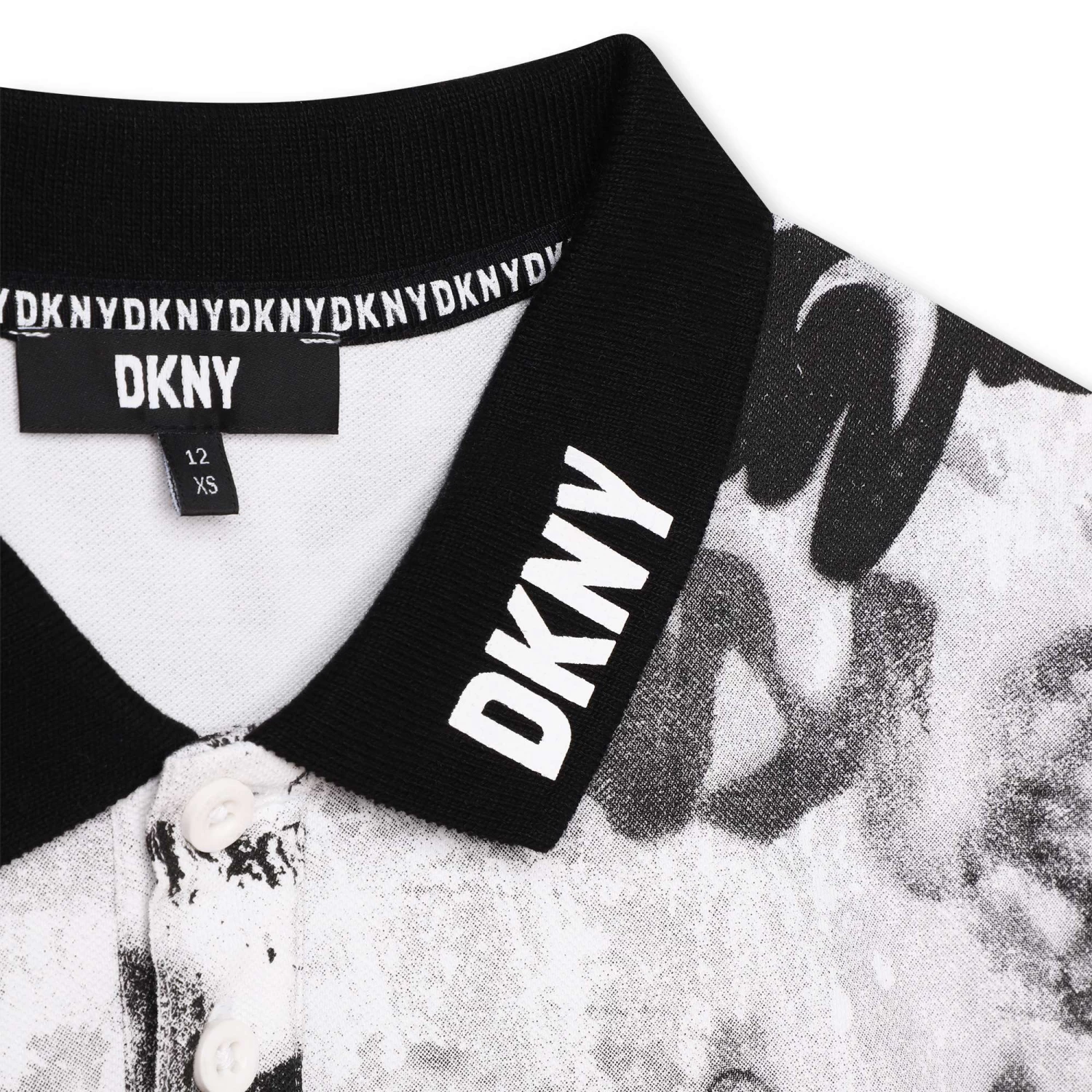 DKNY Polo Imprimé Avec Col Logoté 3 DKNY Polo Imprimé Avec Col Logoté – Image 3