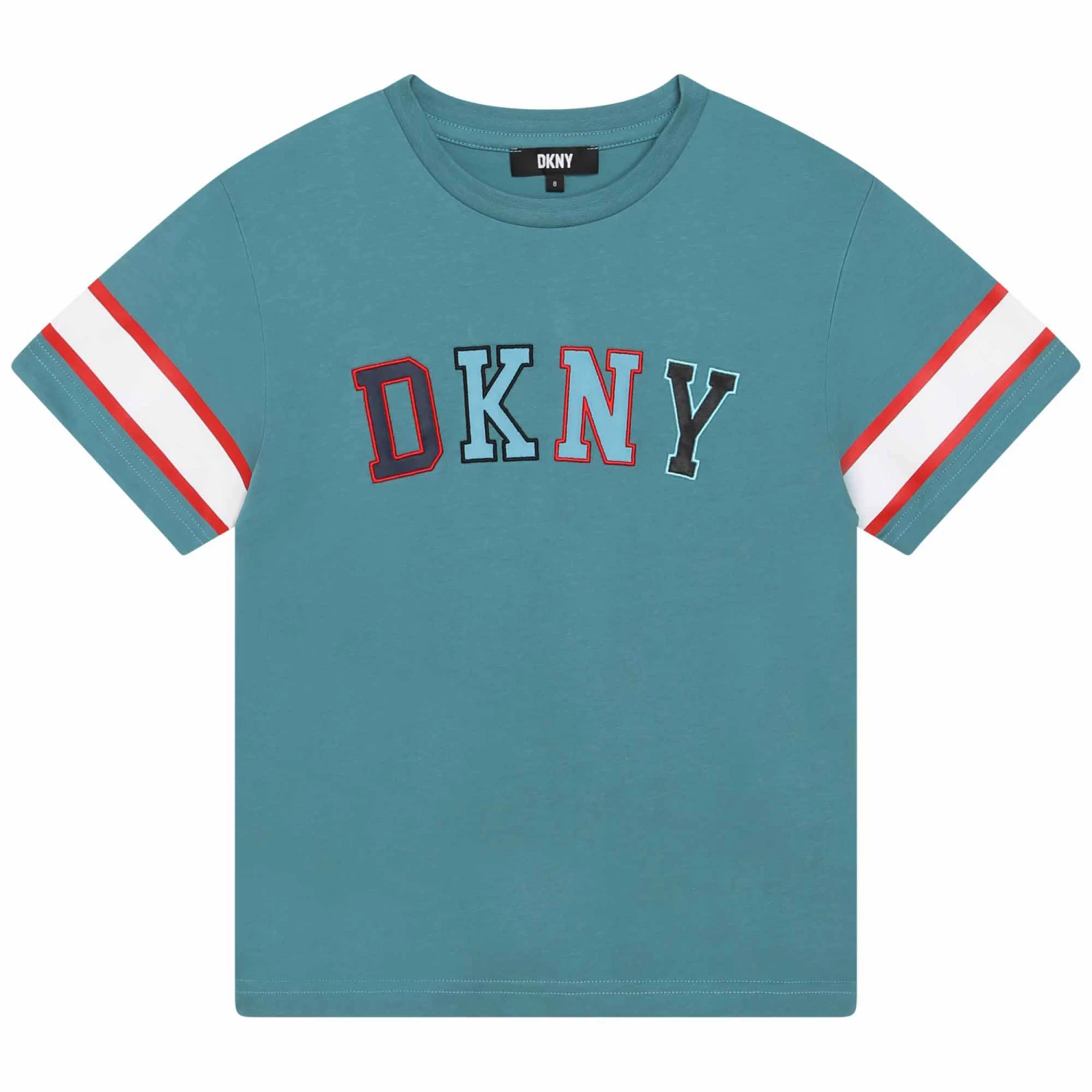 DKNY T-shirt Avec Logo Brodé 1 DKNY T-shirt Avec Logo Brodé
