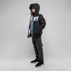 DKNY T-shirt Avec Logo Brodé 7 DKNY T-shirt Avec Logo Brodé -Petit Monde Soldes D25E75 763 101