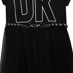 DKNY Robe De Cérémonie Ceinturée 6 DKNY Robe De Cérémonie Ceinturée -Petit Monde Soldes D32867 09B 003