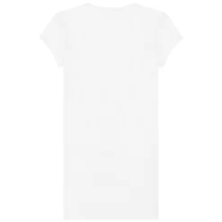 DKNY Robe 2 En 1 Coton Et Résille -Petit Monde Soldes D32872 09B 004