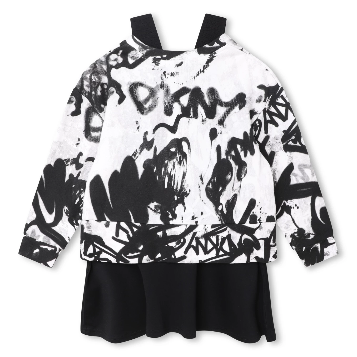 DKNY Robe 2-en-1 Avec Sweat-shirt 2 DKNY Robe 2-en-1 Avec Sweat-shirt – Image 2