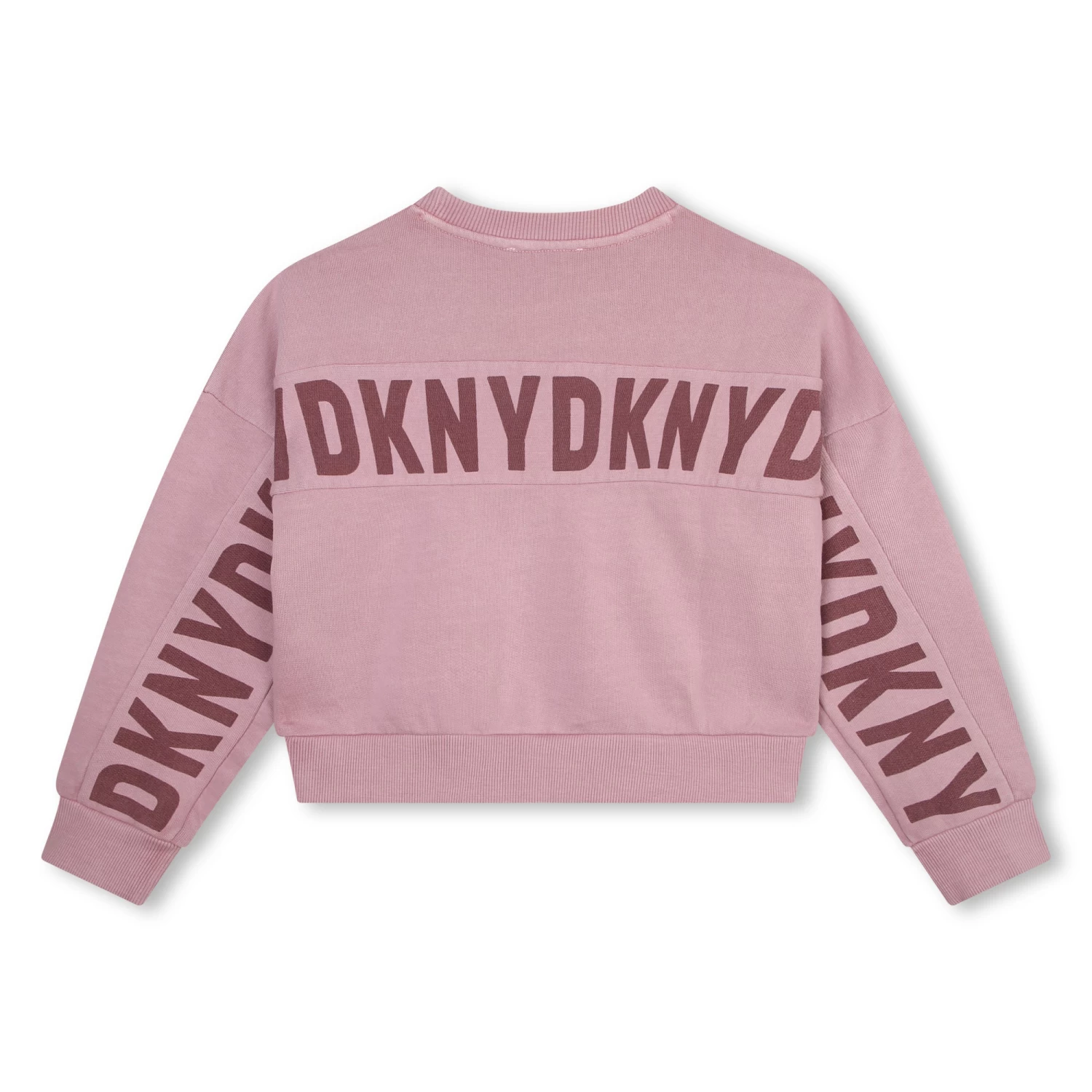 DKNY Sweat-shirt Molletonné Coton 2 DKNY Sweat-shirt Molletonné Coton – Image 2