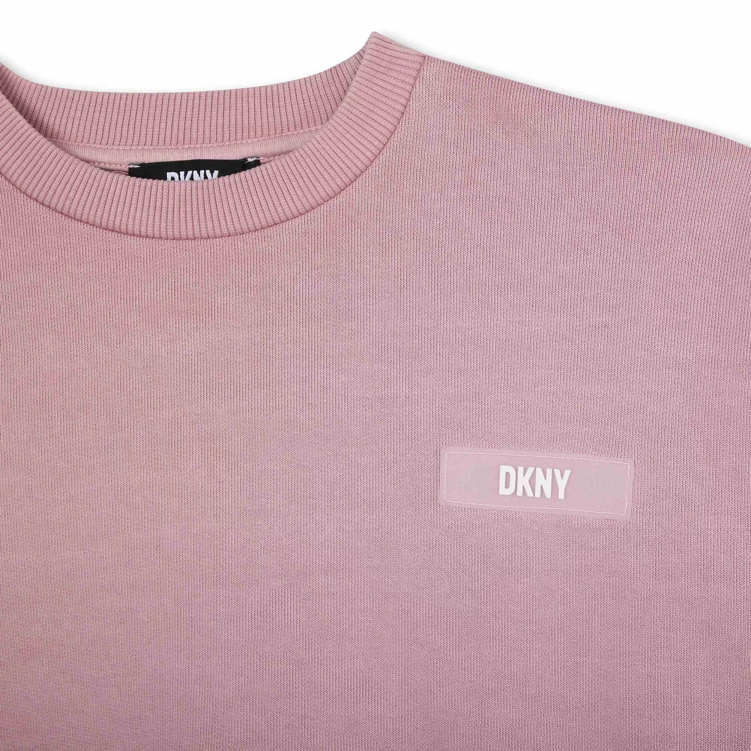 DKNY Sweat-shirt Molletonné Coton 3 DKNY Sweat-shirt Molletonné Coton – Image 3