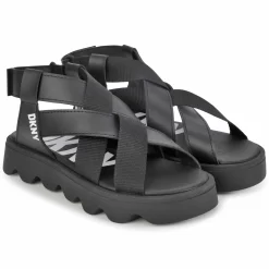 DKNY Sandales Couvrantes à Scratch