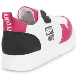 DKNY Baskets Esprit Skate à Lacets -Petit Monde Soldes D39108 10P 003