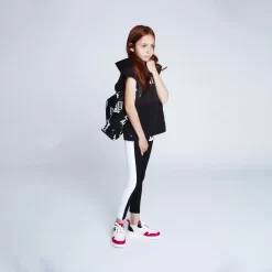 DKNY Baskets Esprit Skate à Lacets -Petit Monde Soldes D39108 10P 101