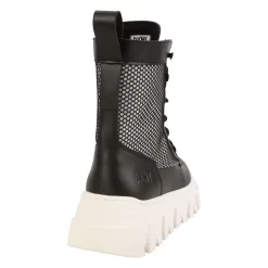 DKNY Bottines En Cuir à Lacets -Petit Monde Soldes D39115 09B 003