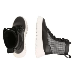 DKNY Bottines En Cuir à Lacets -Petit Monde Soldes D39115 09B 007