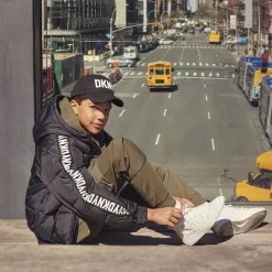 DKNY Casquette Siglée -Petit Monde Soldes D51009 09B 101