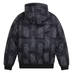 DKNY Doudoune Déperlante Réversible -Petit Monde Soldes D56003 09B 004