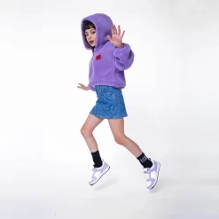 HUGO Jupe Courte En Denim -Petit Monde Soldes G13106 Z10 101