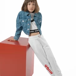 HUGO Veste Courte En Denim -Petit Monde Soldes G16102 Z04 105