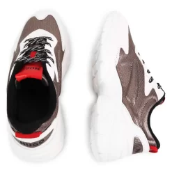 HUGO Baskets Avec Lacets Bicolores -Petit Monde Soldes G19006 10P 007