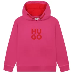 HUGO Sweat-shirt Imprimé à Capuche
