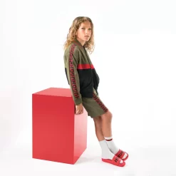 HUGO Sweat-shirt Zippé Tricolore -Petit Monde Soldes G25126 653 105