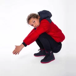 HUGO Doudoune Déperlante à Capuche -Petit Monde Soldes G26111 990 101