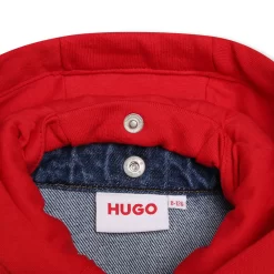 HUGO Veste En Jean Capuche Amovible -Petit Monde Soldes G26114 Z25 003