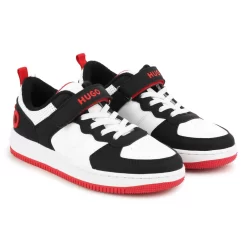 HUGO Baskets Lacées Et Scratchées