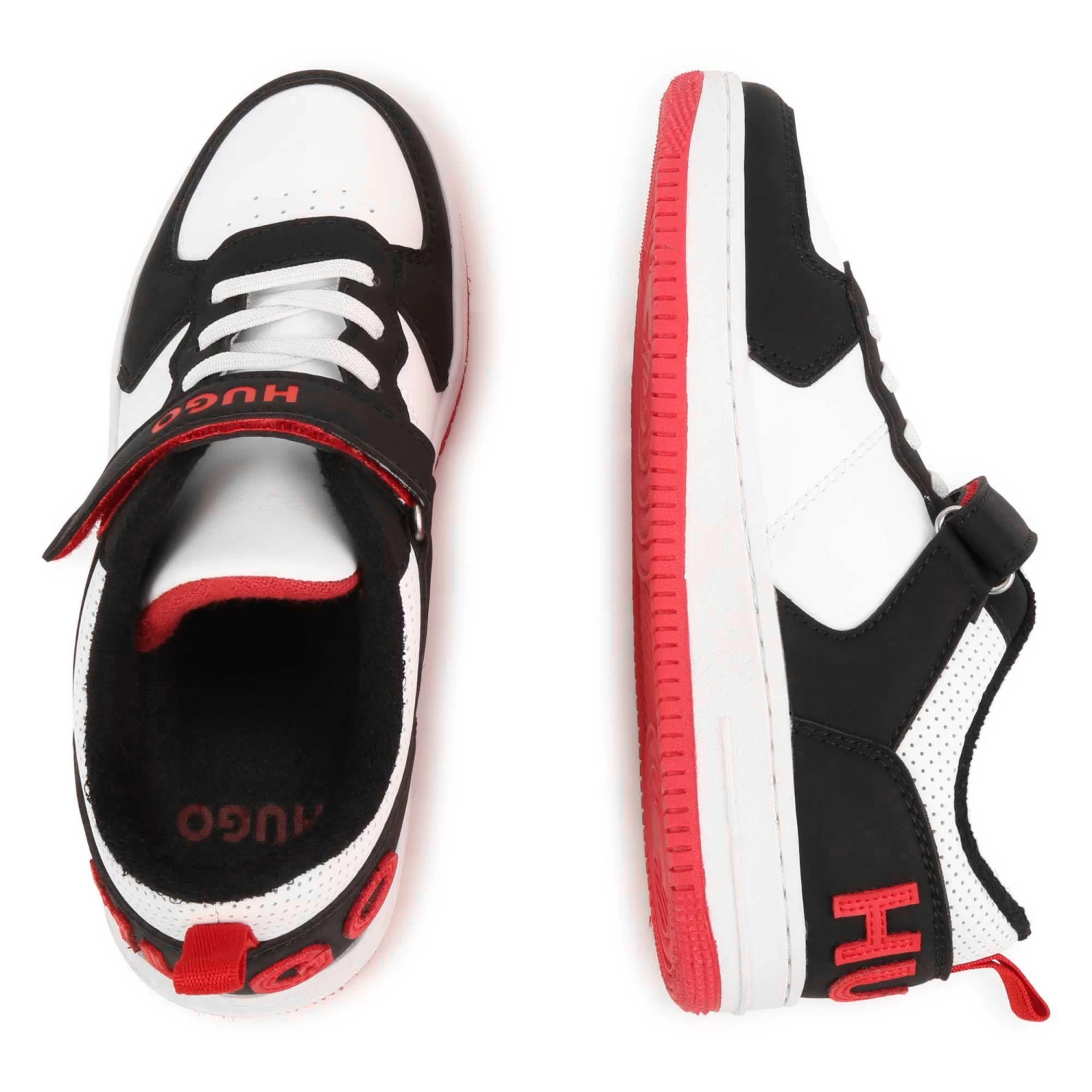 HUGO Baskets Lacées Et Scratchées 6 HUGO Baskets Lacées Et Scratchées – Image 6