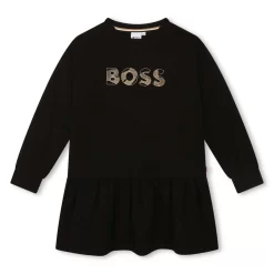 BOSS Robe à Manches Longues