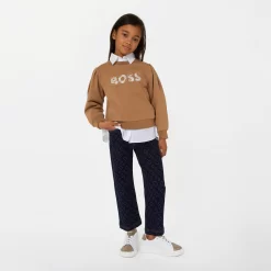 BOSS Sweat-shirt à Manches Longues -Petit Monde Soldes J15492 269 101