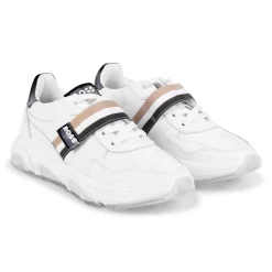 BOSS Baskets à Scratch En Cuir