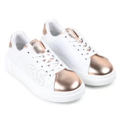 BOSS Baskets Lacées En Cuir