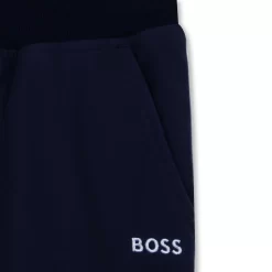 BOSS Pantalon De Jogging En Velours -Petit Monde Soldes J24835 849 003