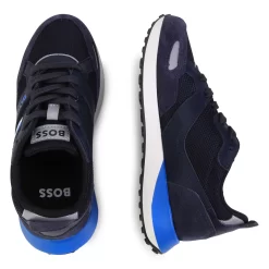 BOSS Baskets à Lacets Avec Ruban -Petit Monde Soldes J29362 849 007