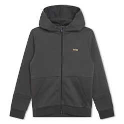BOSS Sweat-shirt Zippé Avec Logo