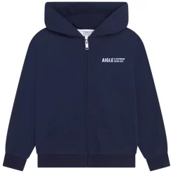 AIGLE Sweat-shirt Zippé à Capuche