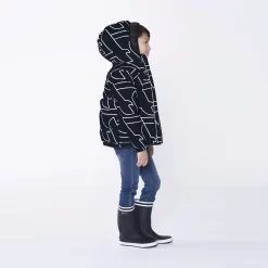 AIGLE Doudoune Imprimée Monogramme -Petit Monde Soldes M56033 857 105