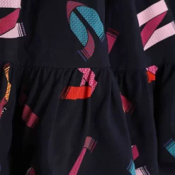 LANVIN Jupe Imprimée -Petit Monde Soldes N13025 859 003