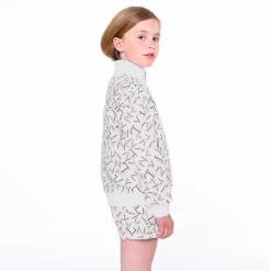 LANVIN Short Molletonné Imprimé 7 LANVIN Short Molletonné Imprimé -Petit Monde Soldes N14050 Z40 101