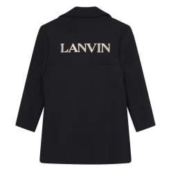 LANVIN Manteau Mi-long Drap De Laine -Petit Monde Soldes N16031 859 002