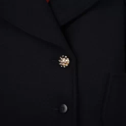 LANVIN Manteau Mi-long Drap De Laine -Petit Monde Soldes N16031 859 003