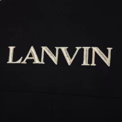 LANVIN Manteau Mi-long Drap De Laine -Petit Monde Soldes N16031 859 004