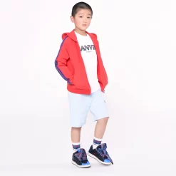 LANVIN Short Molletonné En Coton -Petit Monde Soldes N24050 772 101