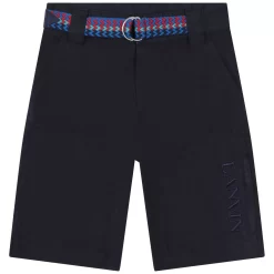 LANVIN Bermuda Ceinturé En Coton