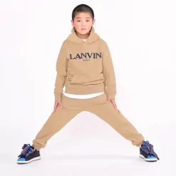 LANVIN Pantalon De Jogging Molletonné -Petit Monde Soldes N24055 23B 101