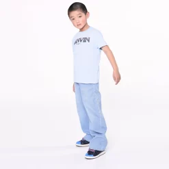 LANVIN Jean 5 Poches En Coton -Petit Monde Soldes N24058 Z04 101